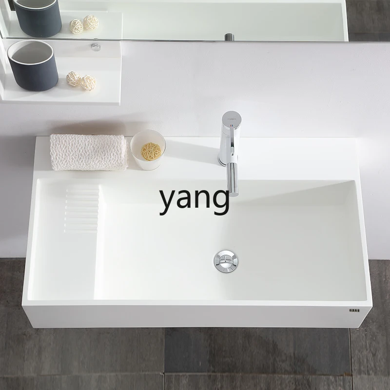 XYY1 wall-mounted stone wash basin small apartment bathroom wash table face table