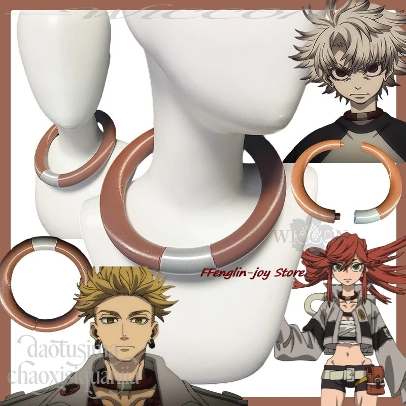 

Halloween Adults Riyo Rudo Zanka Enjin 3D Polylactic Acid Necklace Bracelet Props Accessories 코스프레 Manga 2026 Carnival disfraz
