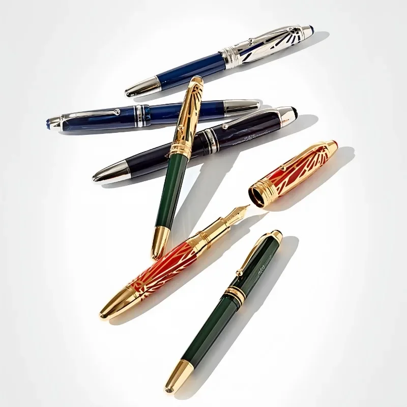 

Luxury Classic M Series Ballpoint Pen Signature Blue Ballpoint Pen 100th Anniversary Edition Business Office Perfect Gift