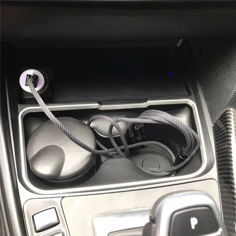 Super Sale Car Wireless Charger Phone Fast Charging Board For-BMW F30 F31 F32 F33 F34 F35 F36 M4 F82 3 Series 4 Series 3GT