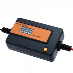 2A Auto Pulse Desulfator for  Lead Acid Batteries 12/24/36/48V Battery Regenerator with U Ring