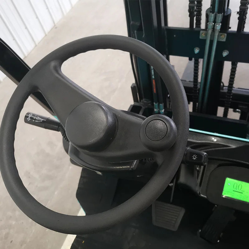 Darmowa Wysyłka 1 Tona 1.5 Tona 2 Tona 3 Tona Elektryczny Wózek Widłowy Wysokość Podnoszenia 3m-6m Przystępny Cenowo Wózek Widłowy Akumulatorowy