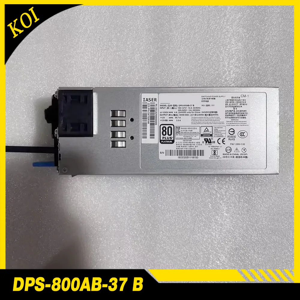 

DPS-800AB-37 B Original For Del-ta DPS-800AB-37B NF5280 M4 M5 Universal Power Supply 800W