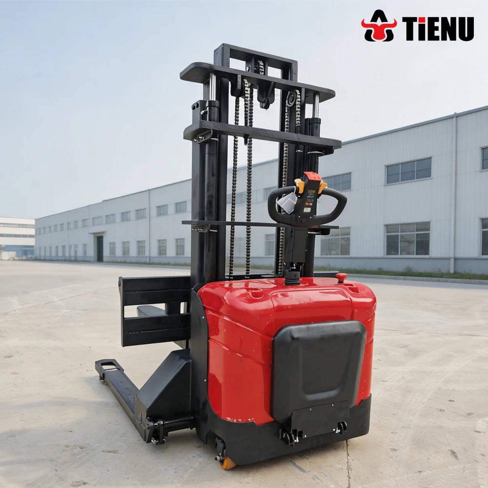 Supports customization and self loading unloading capabilities features superior climbing performance A fully electric stacker