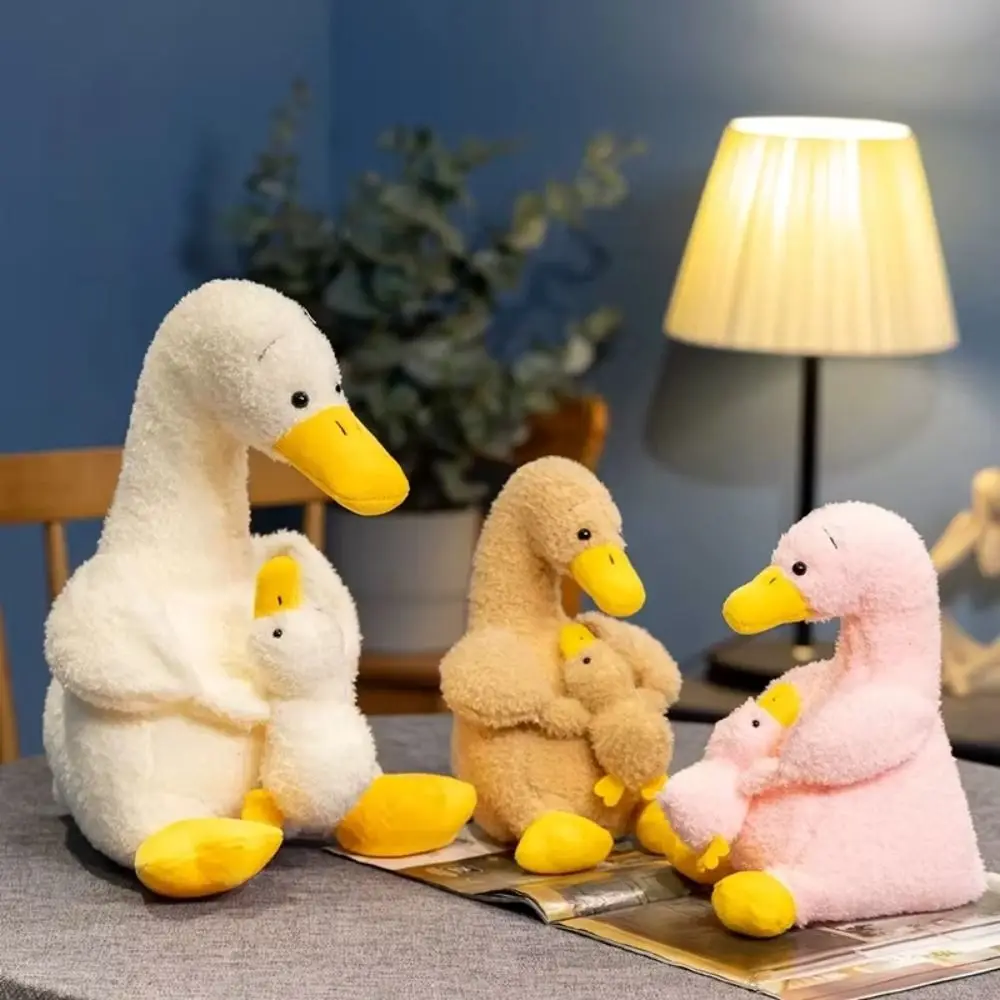 

Stuffed Animals Mother and Son Duck Plush Toys Sleeping Lifelike Goose Simulation Duck Plush Doll 22cm Kawaii Duck Stuffed Doll
