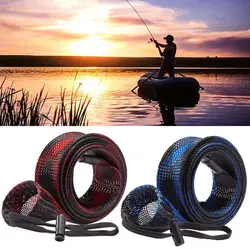 Fishing Tools Braided Mesh Fishing Rod Pole Cover Fishing Rod Protector Fishing Pole Glove Fishing Rod Cover Rod Sleeve