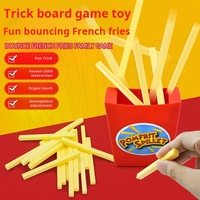 Flying french fries Desktop game puzzle for parent-child interaction tabletop game party props bounce french fries for kids gift