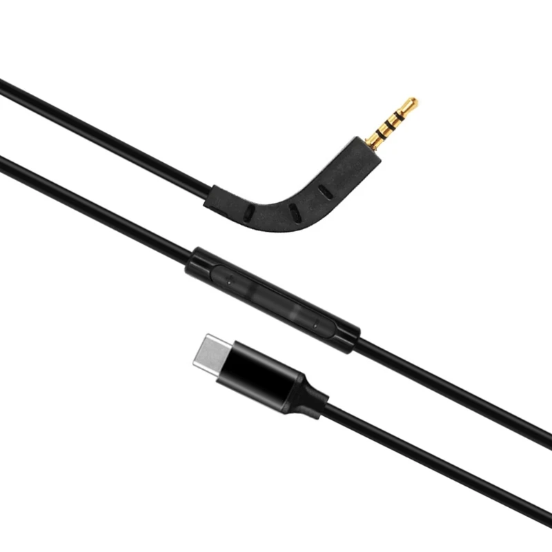 كابل موثوق به لسماعة الرأس P7 سلك HiFi سلك صوت واضح 120 سم/47.24 بوصة شريحة DAC استبدل الأسلاك المفقودة أو التالفة