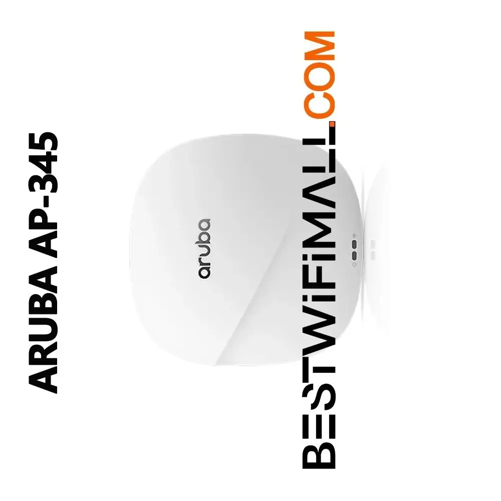 

ARUBA WiFi AP AP-345 IAP-345 (RW) APIN0345, Indoor Wireless Access Point Dual Radio 802.11AC 4:4x4 MU-MIMO Integrated Antennas