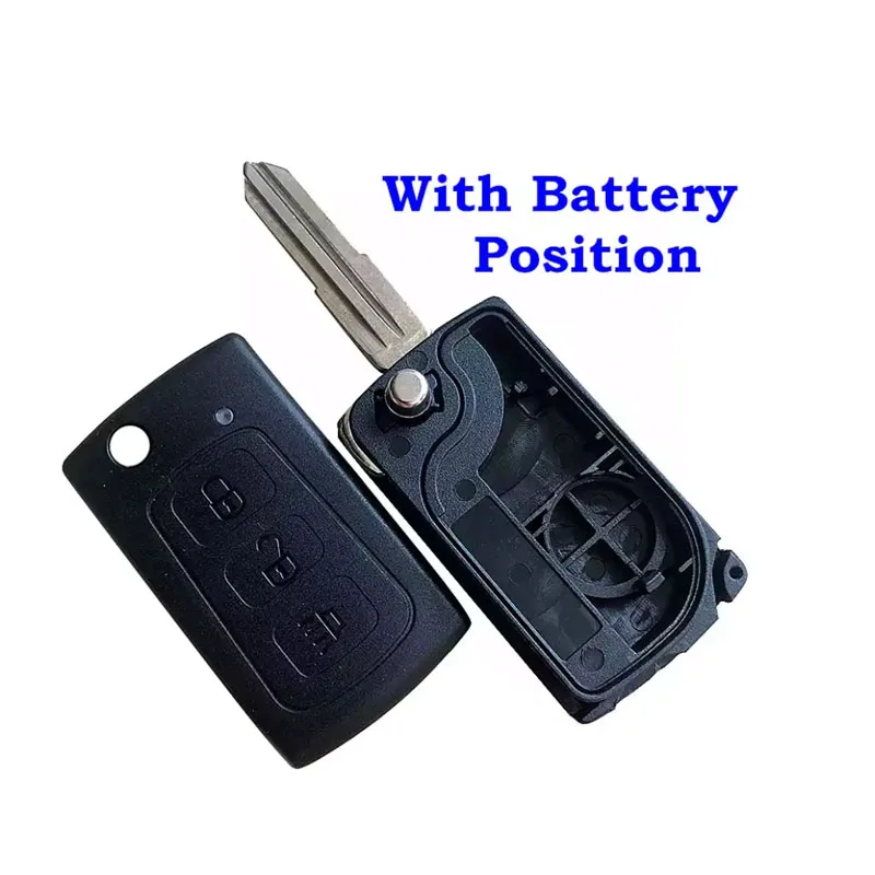 3 Button Remote Flip Key Blank Replacement Shell/Case/Enclosure For Great Wall Hover Haval H3 H5 Keyless Entry Fob Key Cover