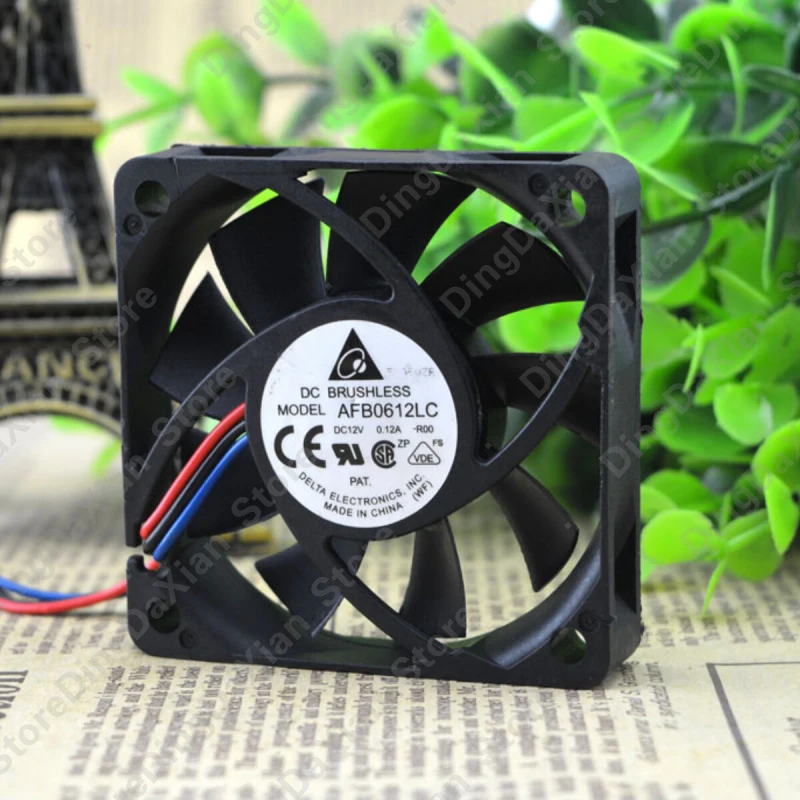 

l 1PCS Inverter Chassis Cooling Fan For DELTA AFB0612LC | 12V 0.12A 60×60×13mm 6CM
