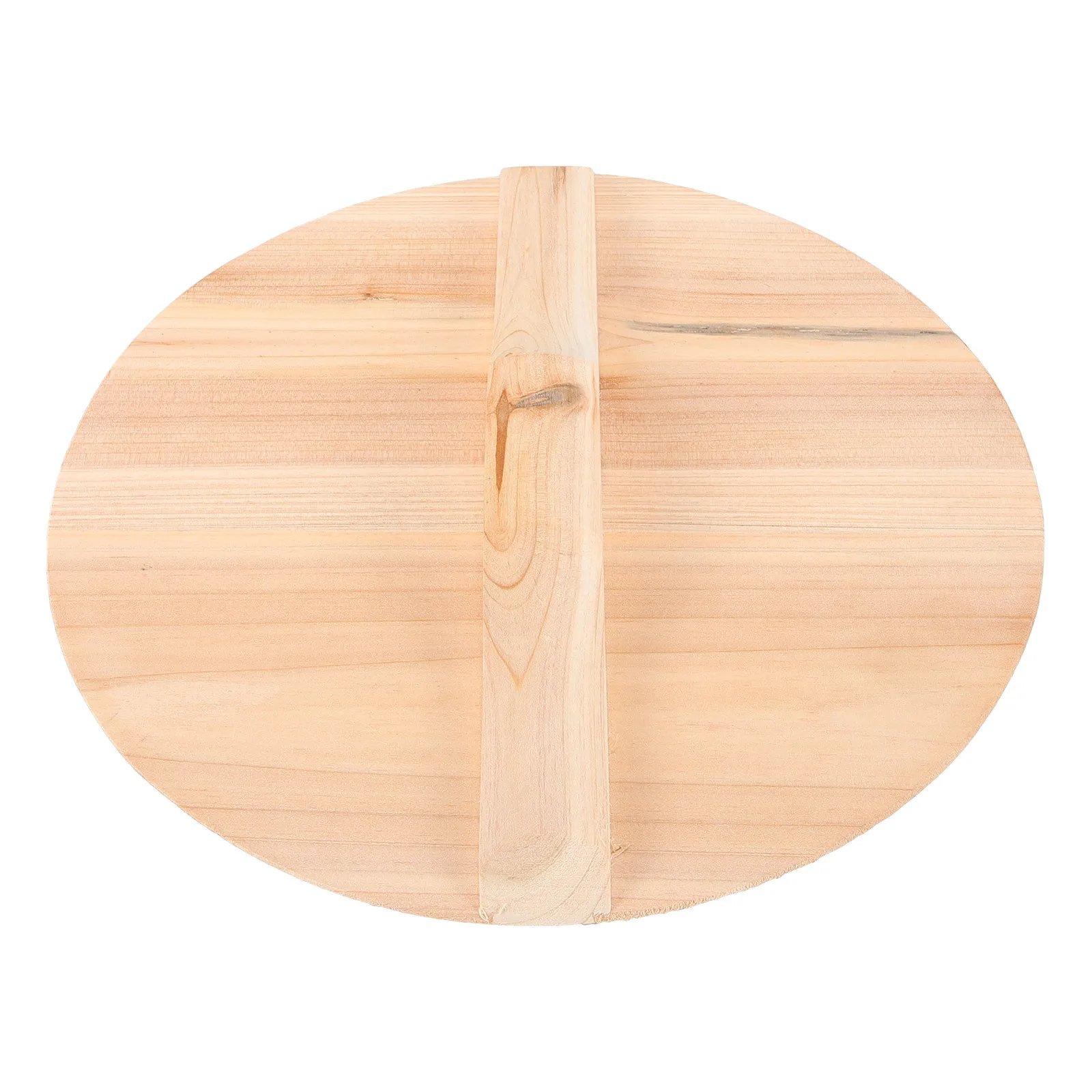 

Деревянная крышка кастрюли, гладкая легкая крышка вока, натуральное дерево, противоожоговый инструмент для приготовления пищи, кухонная крышка, деревянная крышка вока