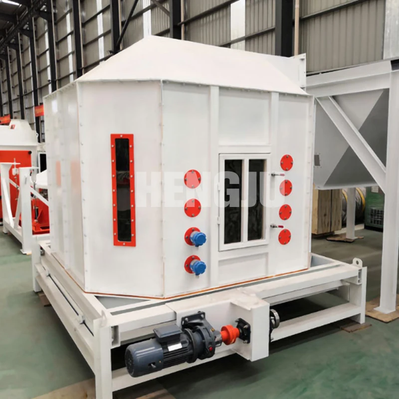 Mesin Pendingin Pakan Ternak Aliran Berlawanan Mesin Pendingin Pelet Biomassa