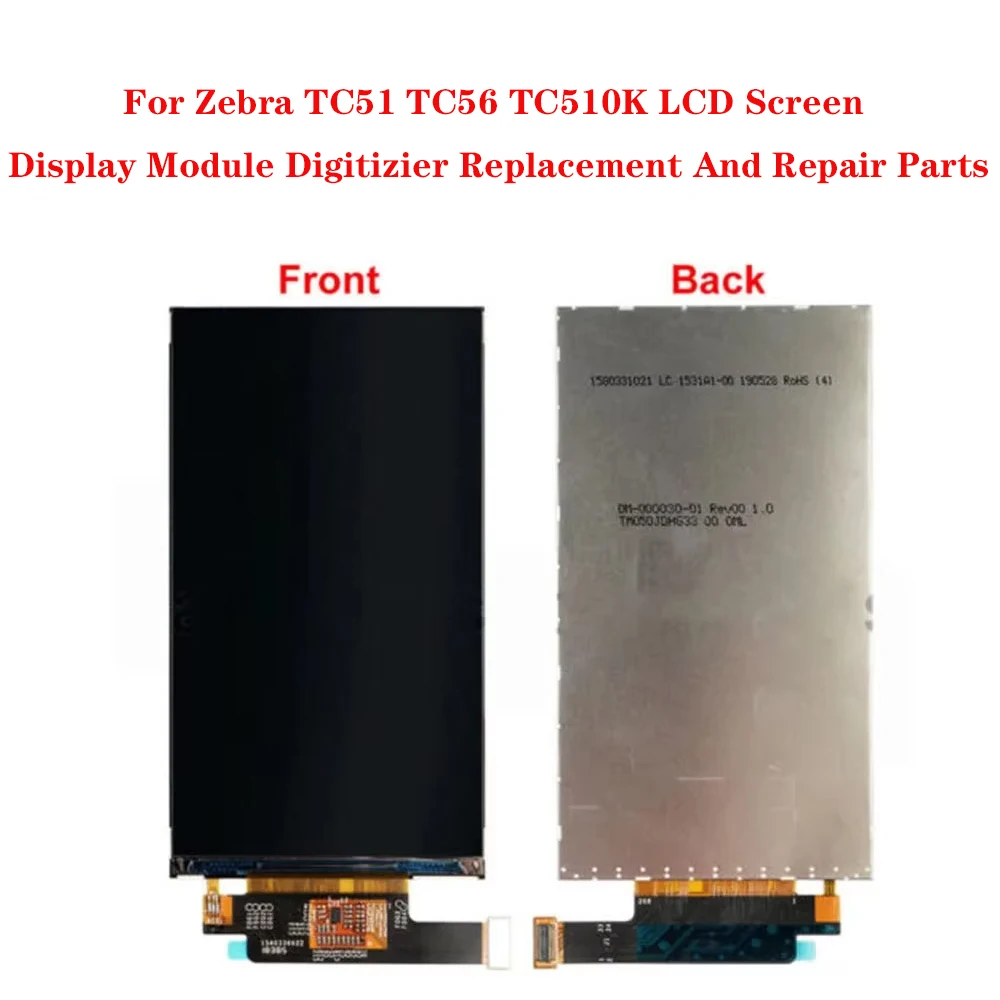 For Zebra TC51 TC56 TC510K LCD Screen Display Module Digitizier Replacement And Repair Parts