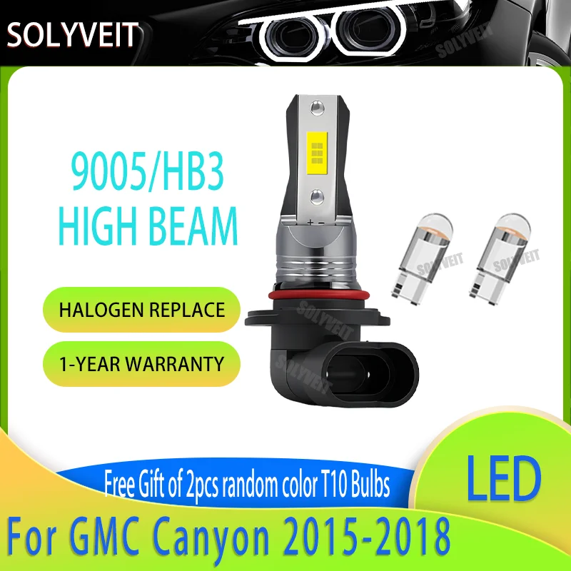 

IP67 Keeps Your Headlights Bright Through Rain and Dust LED 9005 High Beam Car Lamp Bulb For GMC Canyon 2015 2016 2017 2018