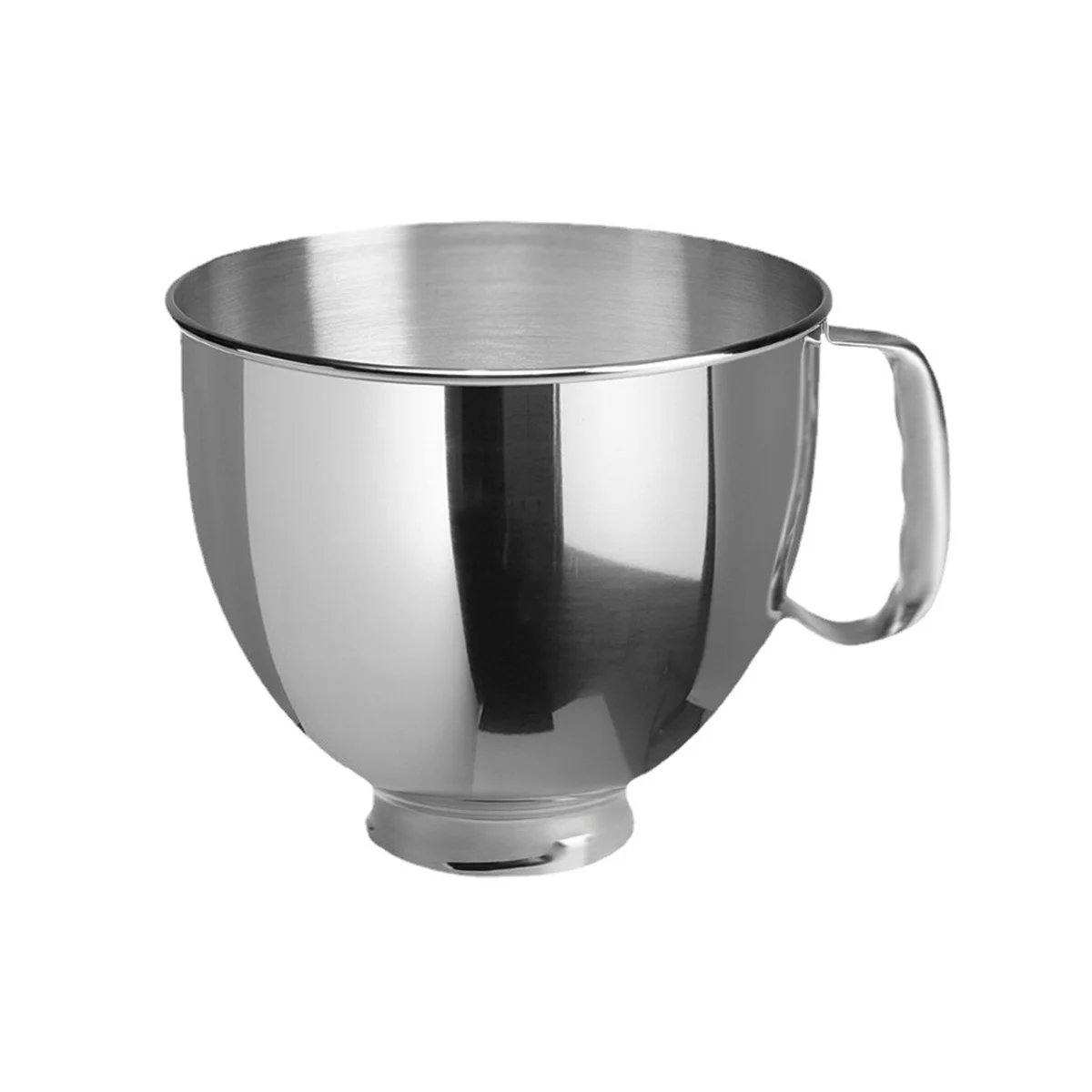 For Classic&Artisan Series 4.5QT/5QT Mixer 304 Bowl Stainless Steel Mixer Bowl Dishwasher Safe