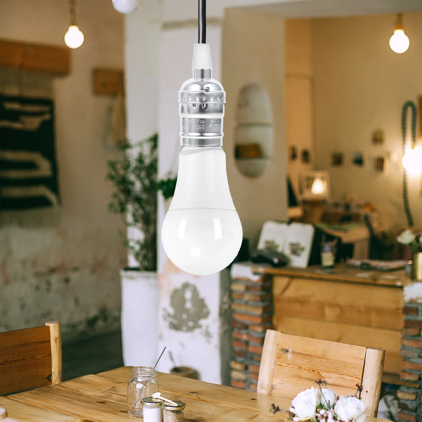 

40Pcs Light Cable Grips Holder Clip for Pendant Lights Fixing Cable Gland Strain Relief Connector DIY Ceiling Chandelier