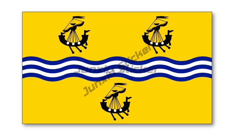

OUTER HEBRIDES EMBLEM FLAG VINYL STICKERS CAR VAN TRUCK TAXI LORRY