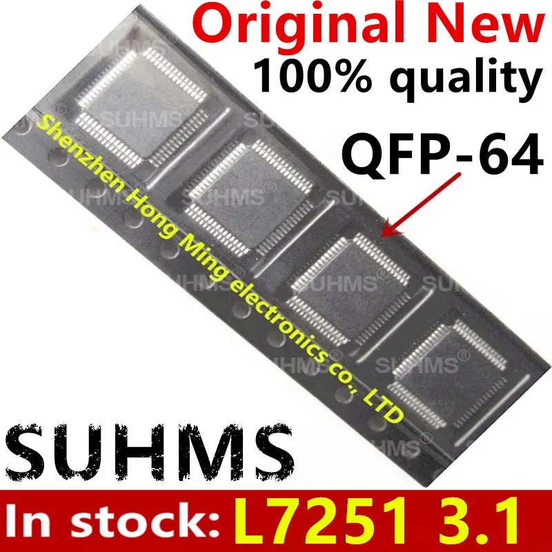 (1piece)100% New L7251 3.1 QFP-64 Chipset