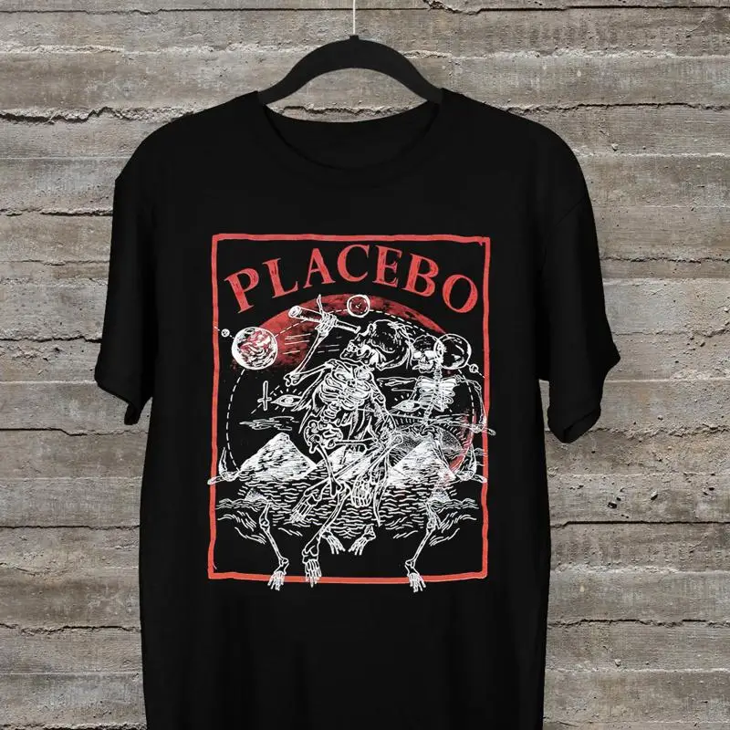 Placebo Astro Skeletons T Shirt  Black All Size GC1485