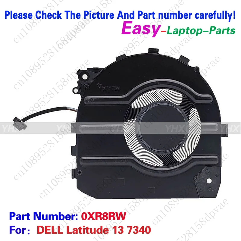 

GYX New For DELL Latitude 13 7340 COOLING FAN EG50040S1-CU61-S9A 0XR8RW