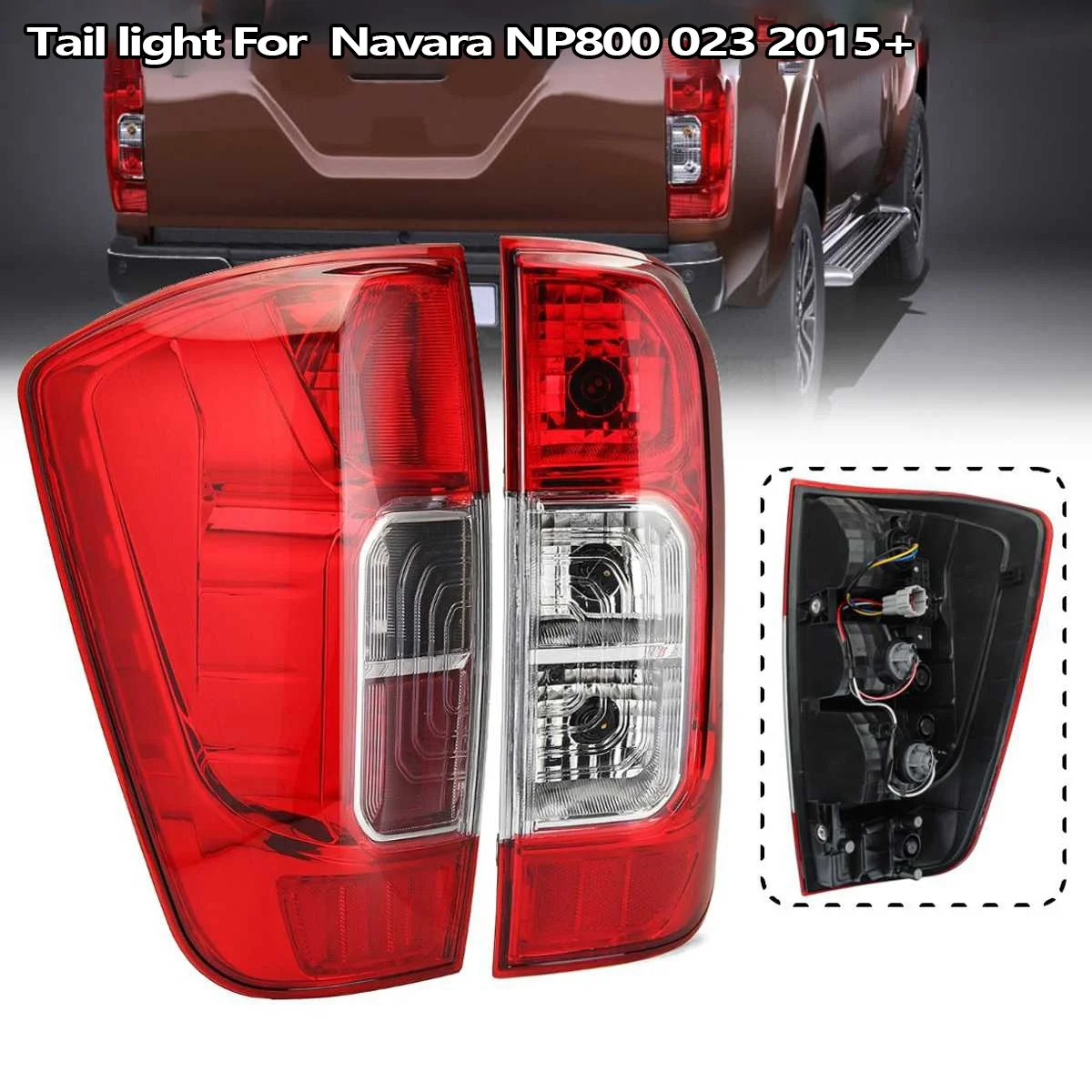 

Better-Car Rear Tail Light Lamp Brake Signal Lamp With Harness Warning For Nissan Navara NP300 D23 2015-2019