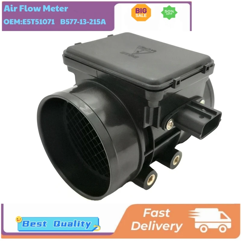 

Cars Air Flow Meters B577-13-215A E5T51071 B57713215A B577-13-215 for Mazda 323 626 IV MX-6 MX6 Ford Probe II ECP 1.8 2.0 2.5