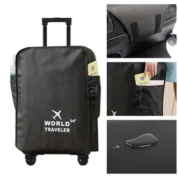 Travel Luggage Cover Waterproof Luggage Protector Covers Dustproof Protector Covers For 20-30 Inch Inch Suitcase Case