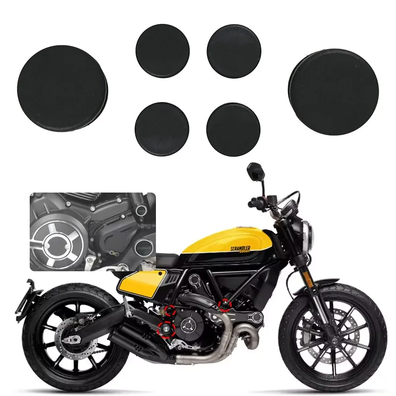 

For Ducati Scrambler 400 800 2014 2015 2016 2017 2018 2019 2020 Fairing Screws Frame Hole Cap Cover Plug Decor Frame Cap Set