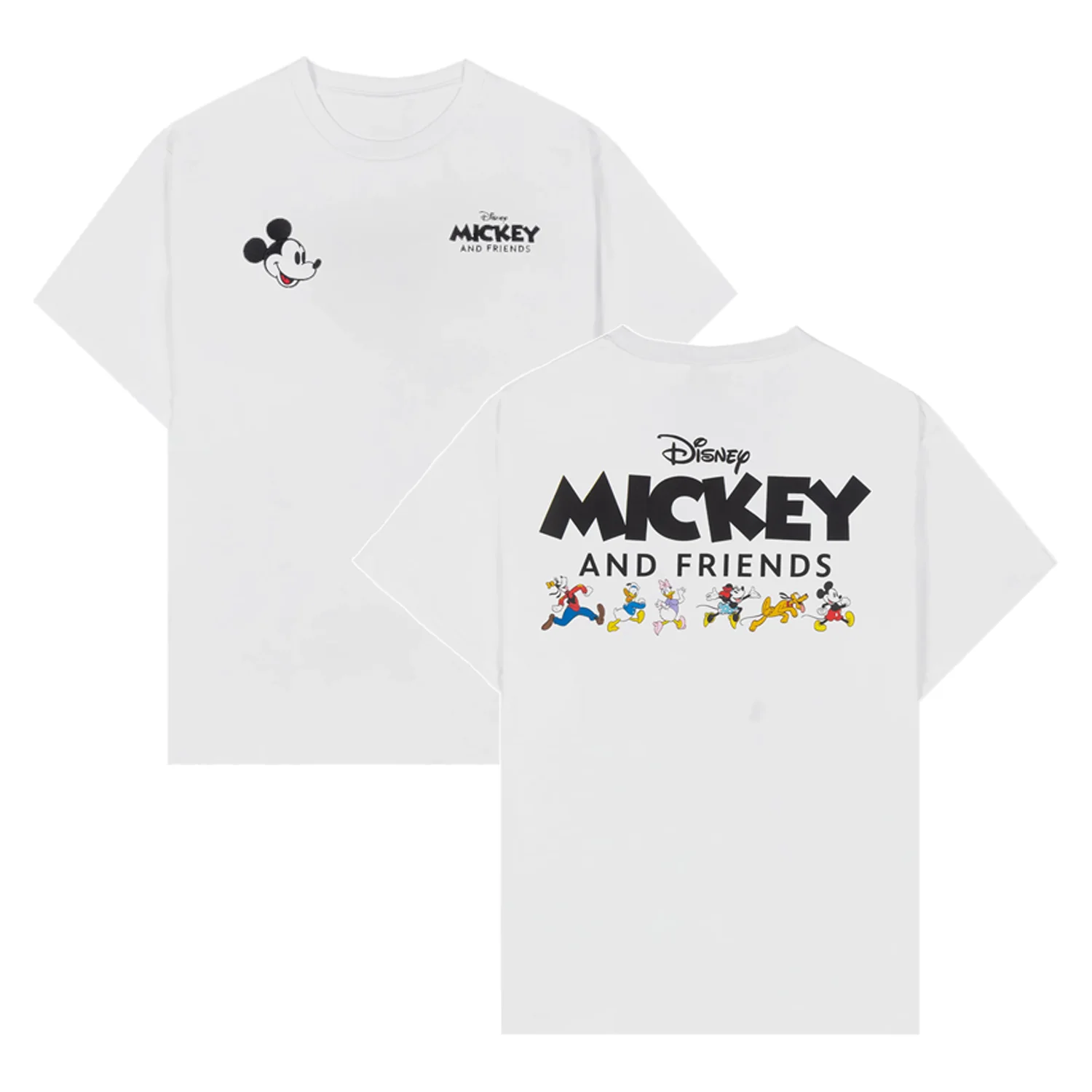

Disney Mickey and Friends By T-shirt Unisex Summer Tops Tees Casual Oversized Loose Tee Hot Sale Faddish Comfortable T-shirts