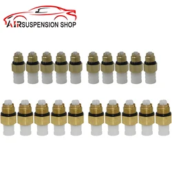 10x M8/M10 Air Suspension Connector Brass Fittings For Mercedes W221 W220 W164 W211 W212 W251, Audi Q7 VW Touareg Cayenne Jeep