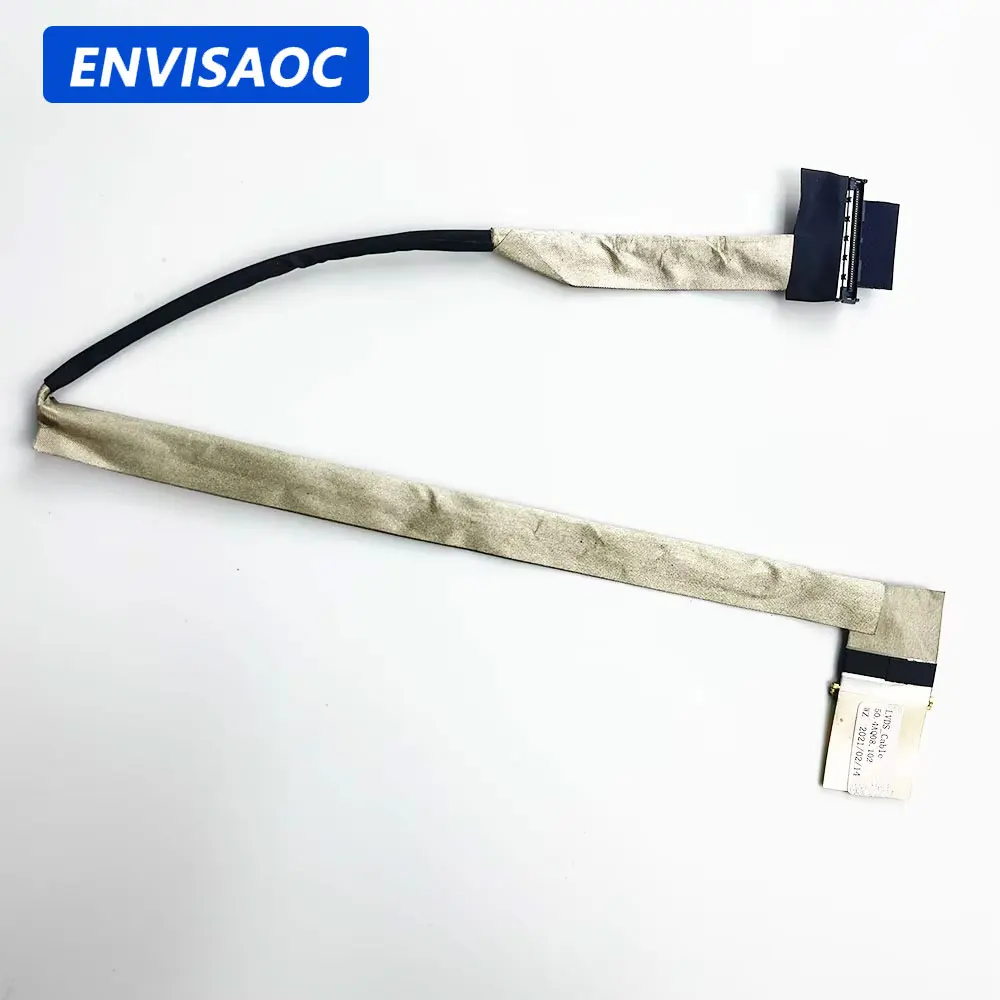 Cabo flexível de tela de vídeo para dell inspiron 1545 pp41l 15.6 "portátil lcd display led cabo de fita 50.4aq08.002 0r267j 50.4aq03.001
