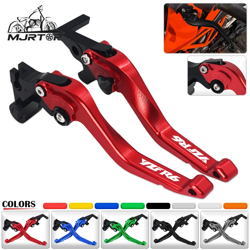 

Latest Adjustable Brake Clutch Levers For Yamaha YZF-R6 YZF R6 YZFR6 2005-2016 Motorcycle Accessories Short Brakes Handles Lever
