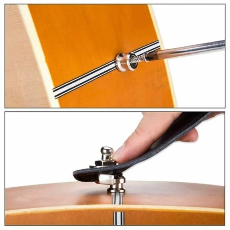 Delysia King Electric Guitar Bass Acoustic Guitar Non-slip Strap Buckle