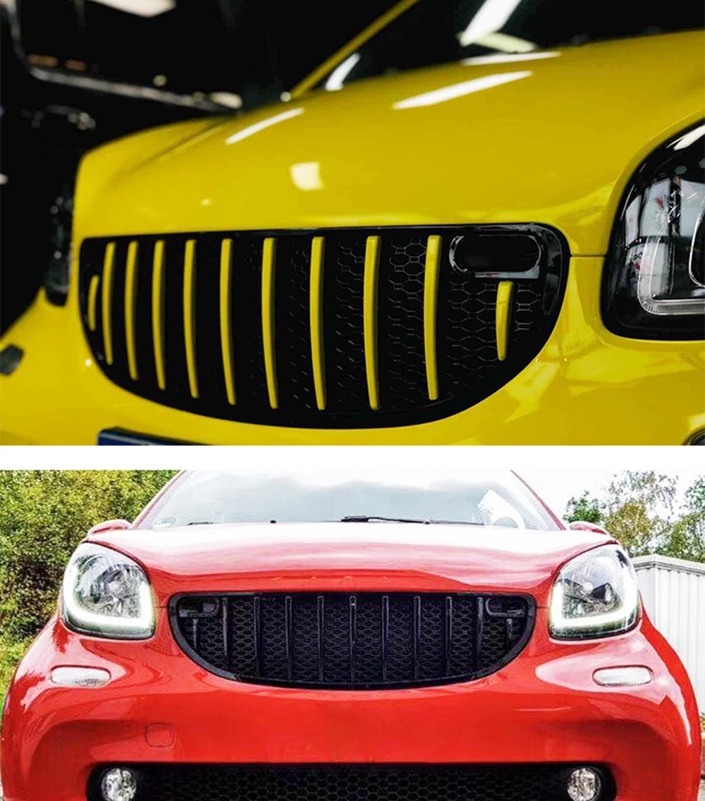 Car Styling for mercedes New SMART 453  sports edition front racing grille Grill without emblem