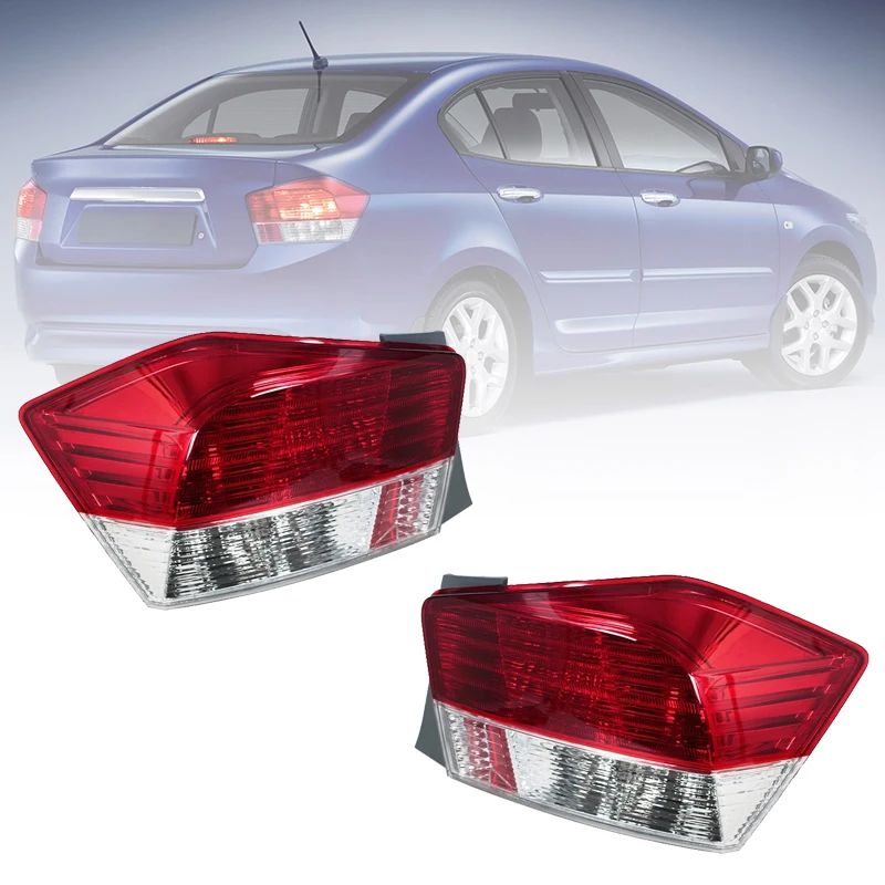 

Автомобильный задний фонарь для Honda City 2008 2009 2010 2011, задний бампер, указатель поворота, стоп-сигнал, задний фонарь, автомобильные аксессуары