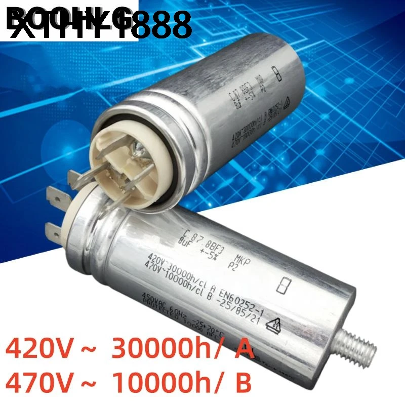 condensatore-di-avviamento-per-motore-ventilatore-1pcs-a-v-c878bf3-mkp-420v-8uf