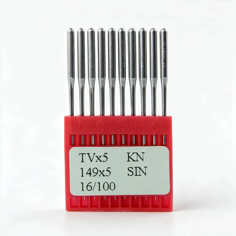 HENVOR TVX5 149x5 Sewing Machine Needle for Double-Needle Chainstitch and Buried Clip Sewing Machine Replacement Parts