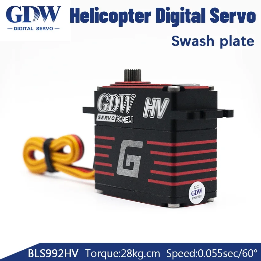 

GDW BLS992 New Generation Competition Helicopter Standard Swashplate Brushless Digital Servo