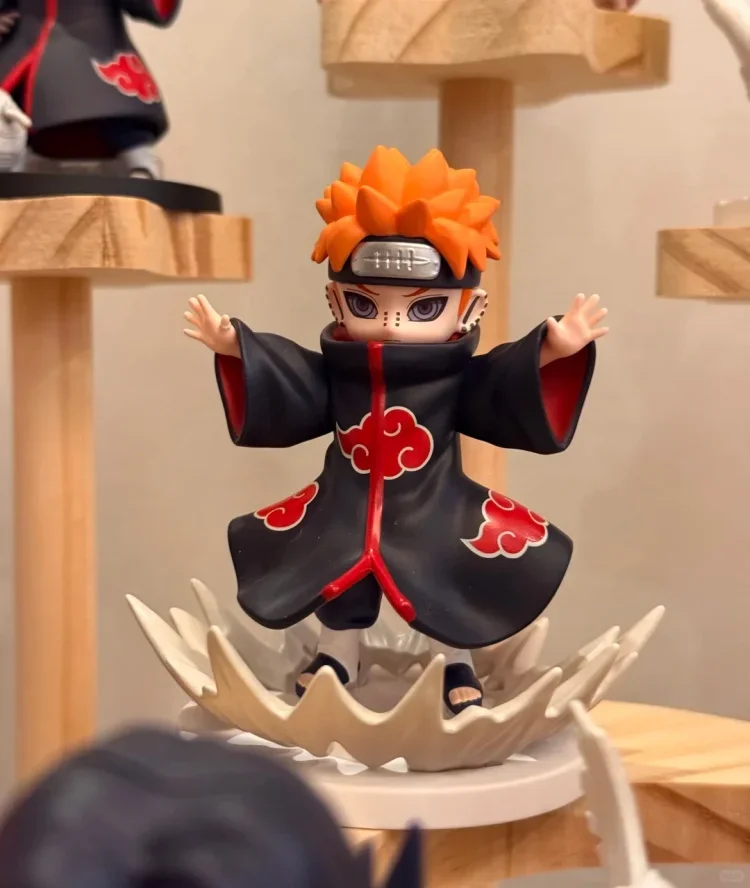 12 Stück Blindboxen mit Naruto Qibaodeng, Kampf mit Xiao, Stinktierfigur, schrillen Dekorationen, mysteriösen Geschenkboxen. – Detail 14