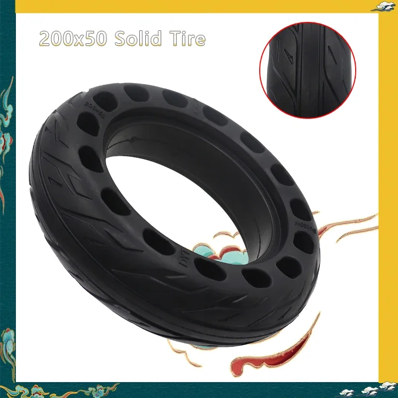 8 Inch 200x50 Solid Tire 200*50 Rubber for Speedway Mini 4 Pro Rear Wheel RUIMA   PRO Electric Scooter Parts and Accessorie