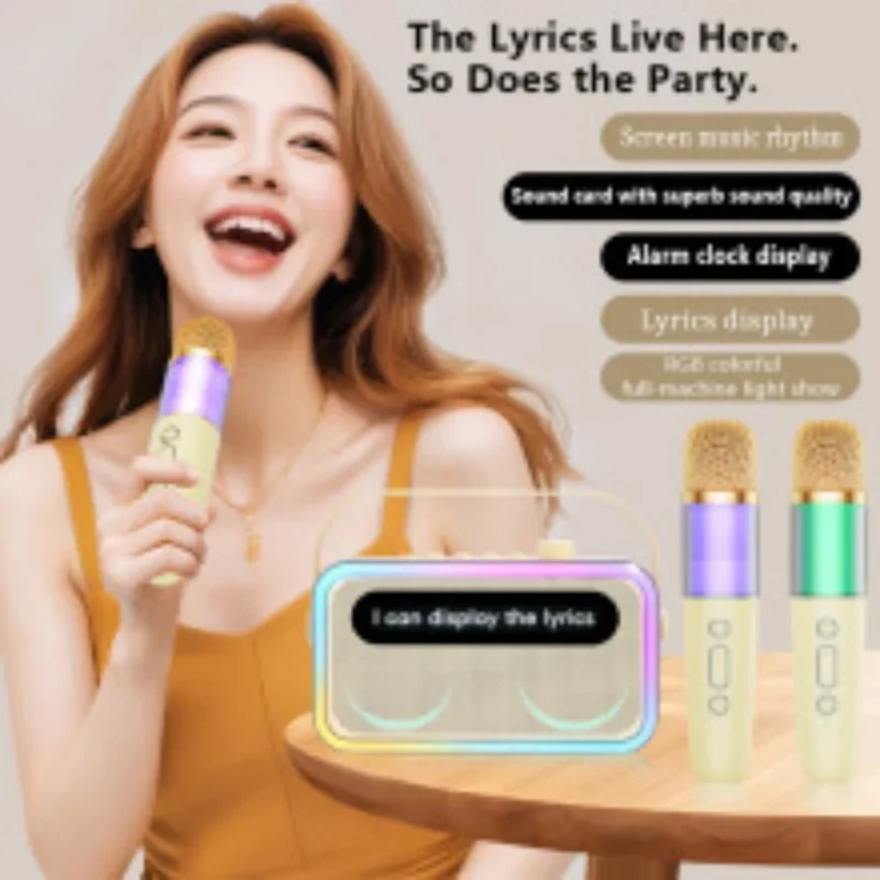 تعرض كلمات U8 AI الذكية الجديدة مكبر صوت بلوتوث مزدوج الميكروفون يدعم إضاءة إدخال البطاقة والمواقد الصوتي #2