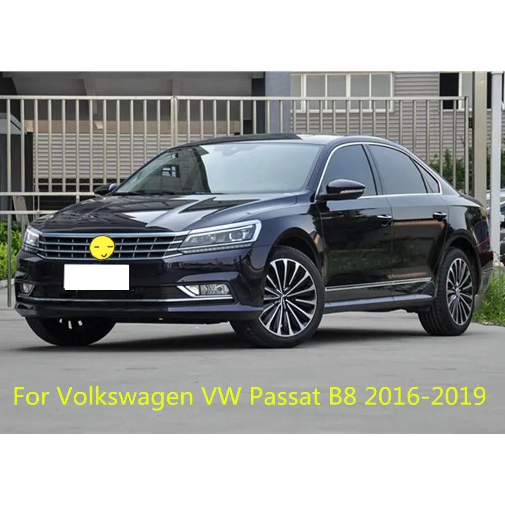 Inner Outside Door Sill Scuff Plate Cover For Volkswagen VW Passat B8 2016 2017 2018 2019 Pedal Trim Threshold Strip Accessories