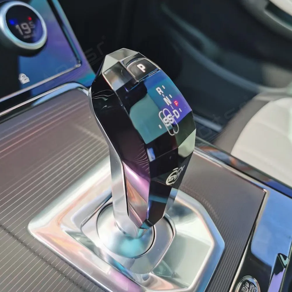 

For Land er Range Rover Evoque/Sport/Vogue Jaguar XEL Car Speed Gear Shift Stick Head Auto Gear Shift Lever Crystal Handle