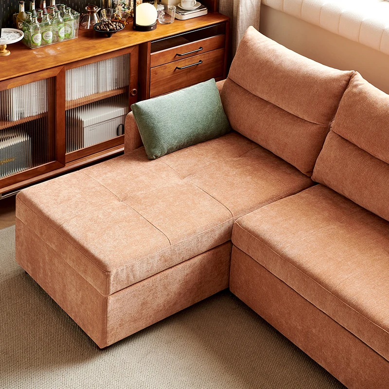 

Sofa bed dual-purpose folding integrated storage concubine small apartment living room modern