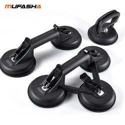 MUFASHA 20-75kg Aluminum alloy Suction Cup Single/Double/Trple Claws Vacuum Lifter Sucker Car Repair Tools Glass Tile Sucker