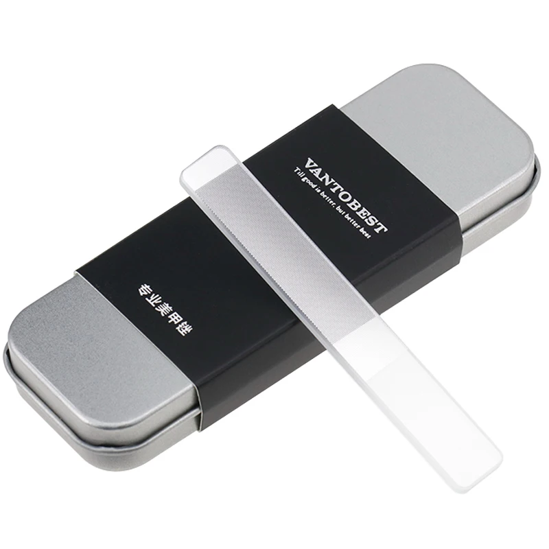 VANTOBEST ガラスネイルこすり研磨ストリップ研磨ファイルフリーマニキュア修理タイプ明るいネイルツール