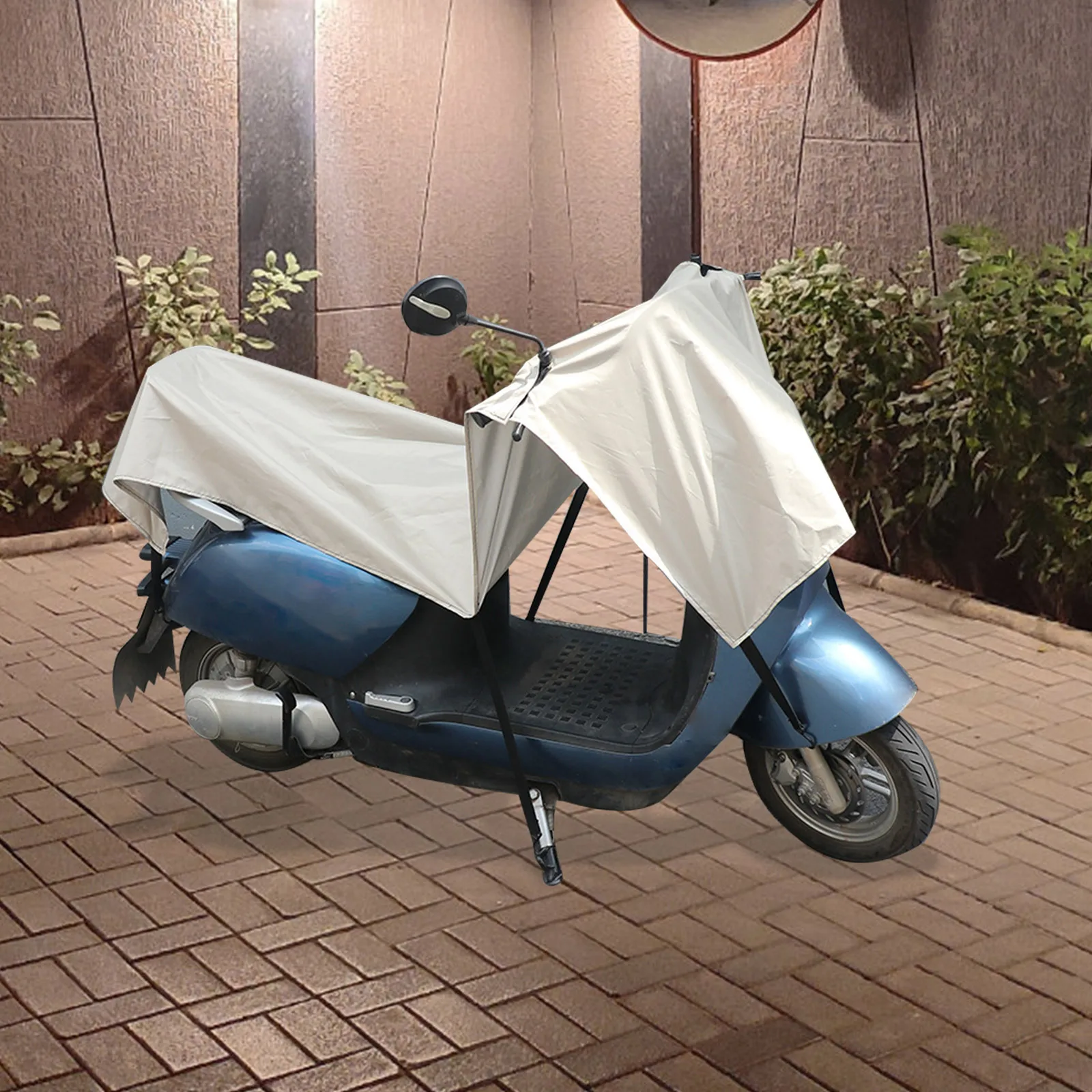 

Scooter Rain Cover 72x220cm Large Size Motorbike Rainproof Cover for Electric Bikes Motorcycles Bicycles Outdoor Storage Shield