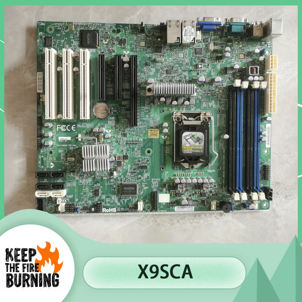 

For Supermicro X9SCA Single Channel LGA1155 Server Motherboard X9SCA REV.1.01