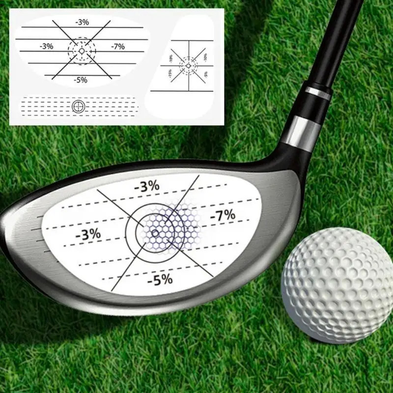 31BE 50pack High Performances Golf Labels Boosts Swing Accuracy And Club Consistency
